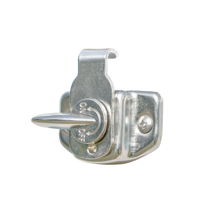 Turnlock for metal cooler