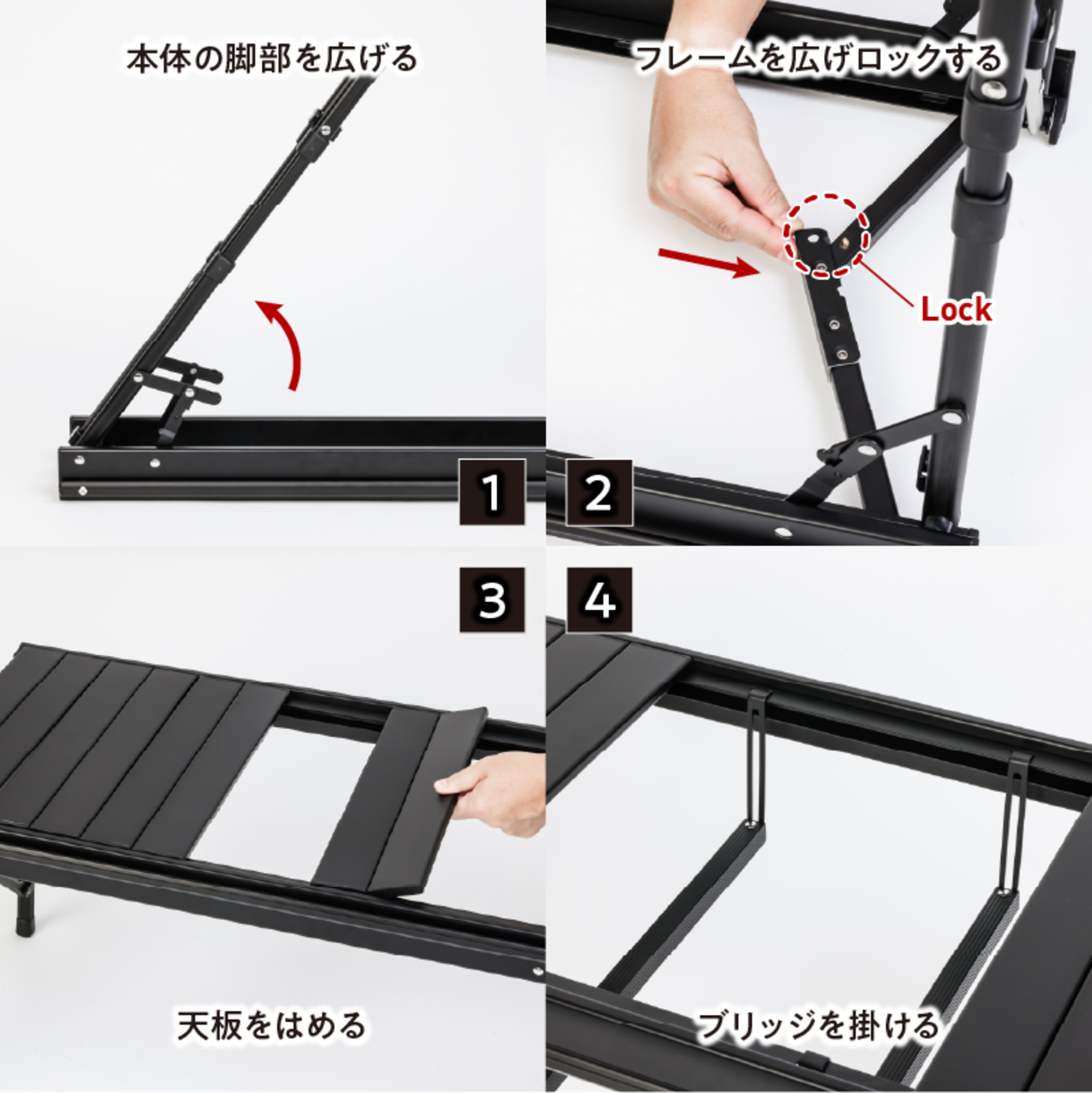 カスタムブリッジテーブル